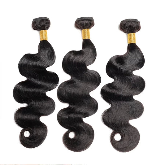 Body Wave Bundles Human Hair Brazilian Hair Weave Bundles 100% Natural Black Human Hair Extensions 1 3 4 PCS Bundles