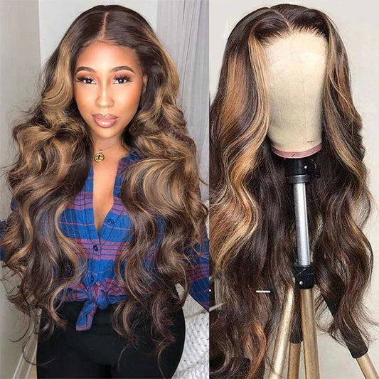 Long Curly Human Hair Wig – Big Waves, Dyeable, All Face Shapes