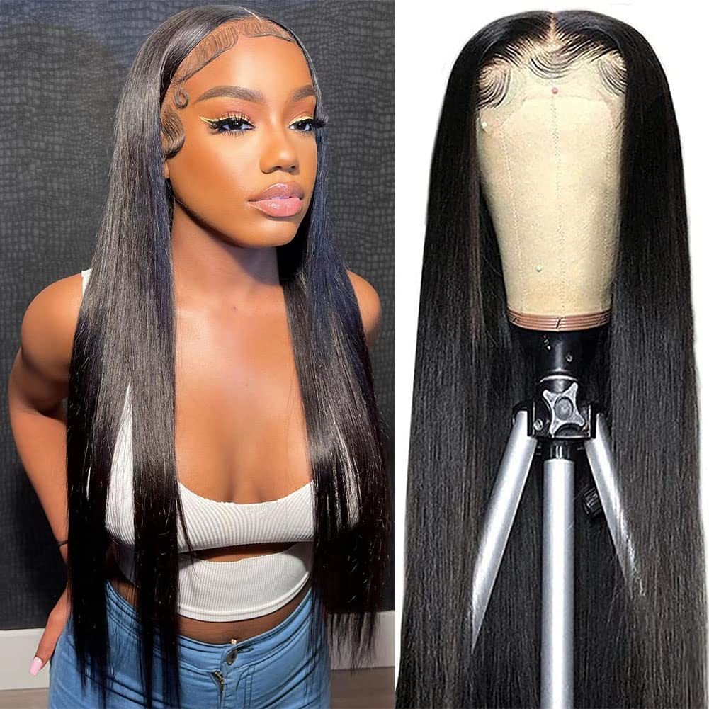 HD Lace Wig Real Human Hair – Invisible Hairline Skin Melt