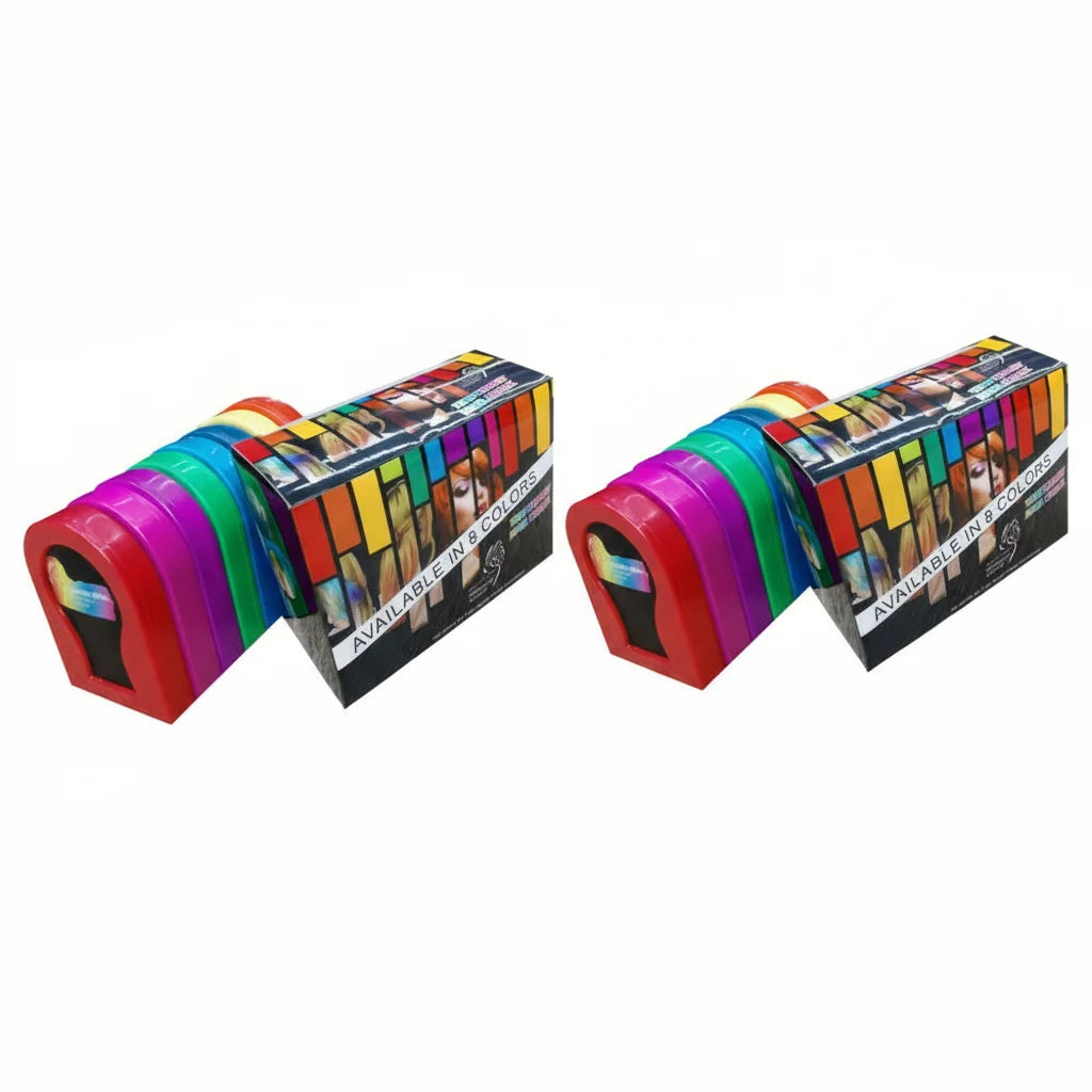 DIY Pastel Hairstyle Styling 8Pcs/Set 3g Disposable Hair Dye Powder Water Soluble Colorful Hair Chalk Powder Temporary Spray