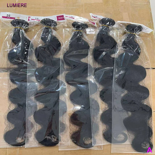 Loose Body Wave Virgin Indian Hair 3/4 Bundles