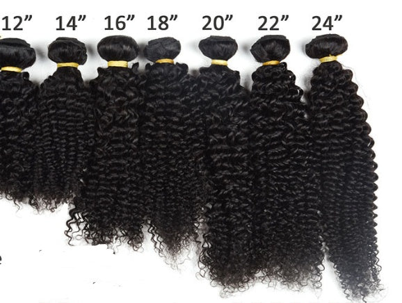 Brazilian Kinky Curly Wave Human Hair Extensions