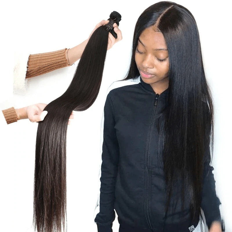 Long Length Human Hair Extensions Natural Hair Weaves