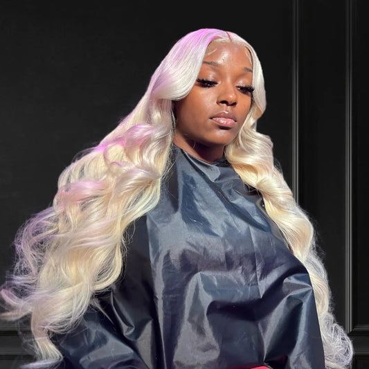 18–24 Inch Honey Blonde Body Wave Wig 