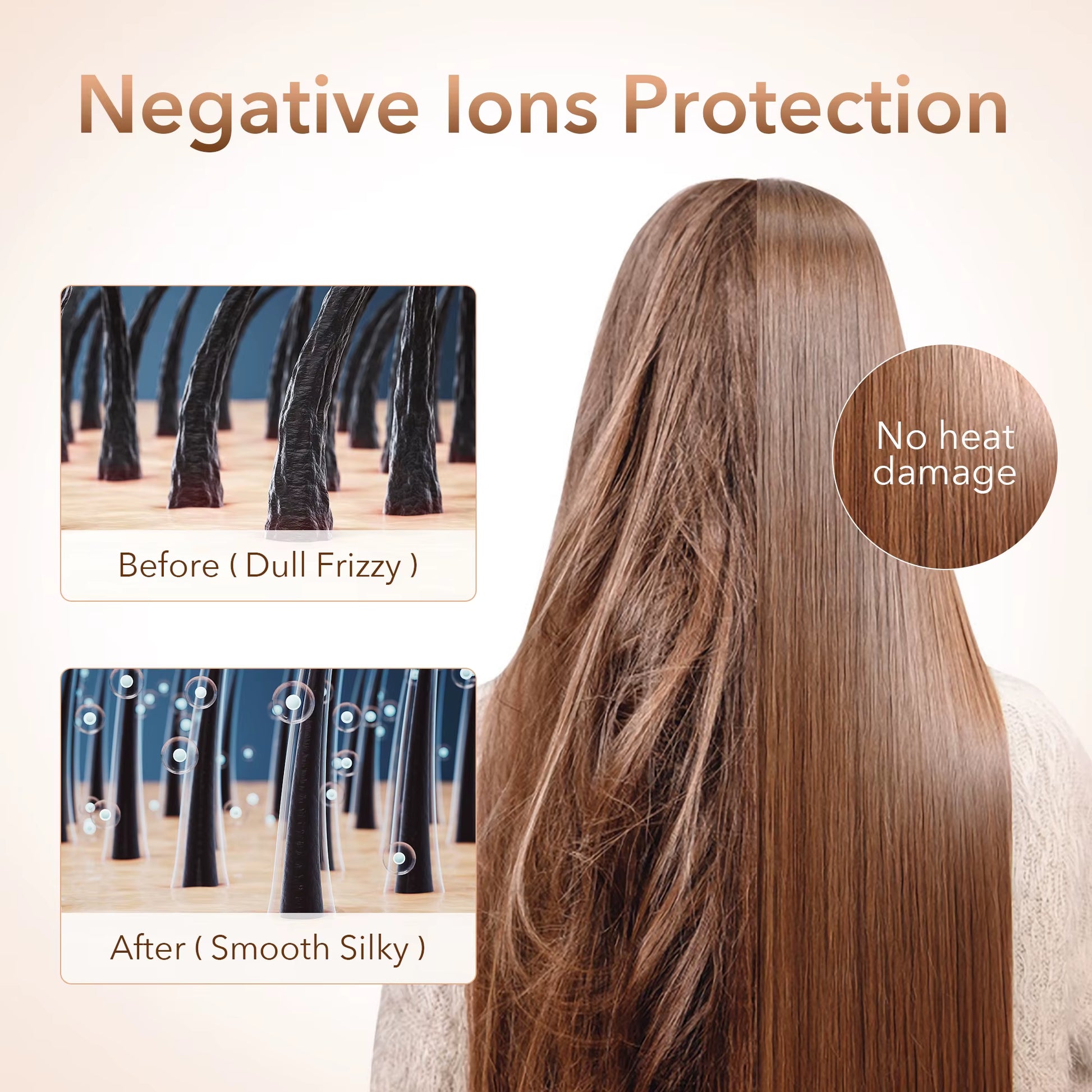 1800W Electric Hair Dryer 110V Hair Dryer Personal Hair Care Styling Negative Ion Tool Constant Anion Hair Dryers