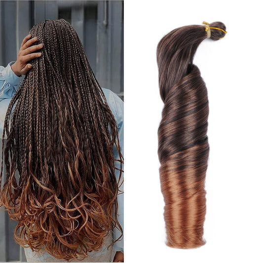 African Loose Wave Crochet Hair Extension Big Curly Crochet Braids