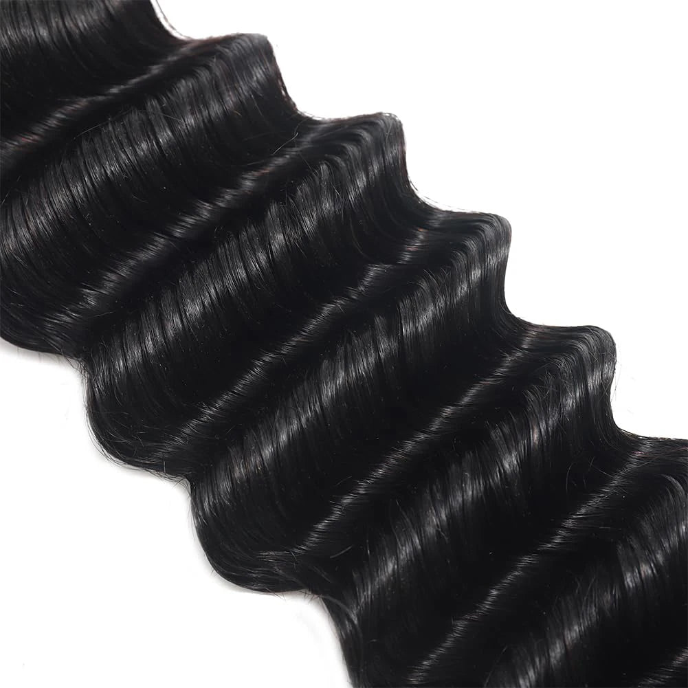 30 40 Inch Loose Wave Bundles 3 4 5Pcs Raw Virgin Unprocessed Human Hair Brazilian Loose Deep Wave Human Hair Bundles Extensions