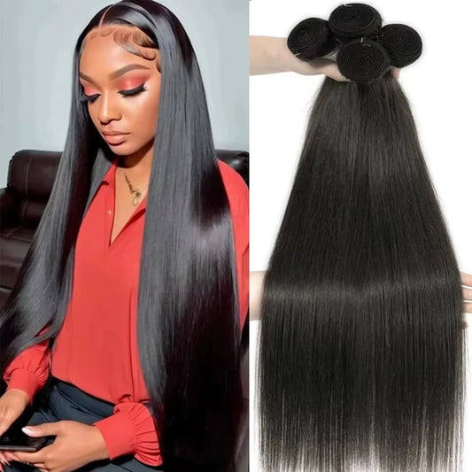 Brazilian Straight Human Hair Bundles