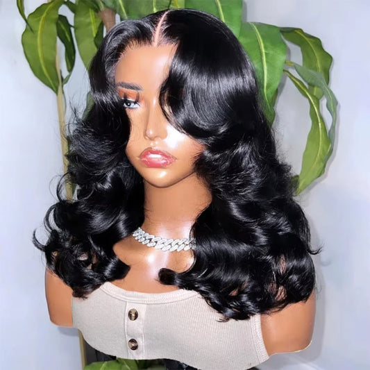 Glueless Brazilian human hair bob wig 13x4 body wave lace front