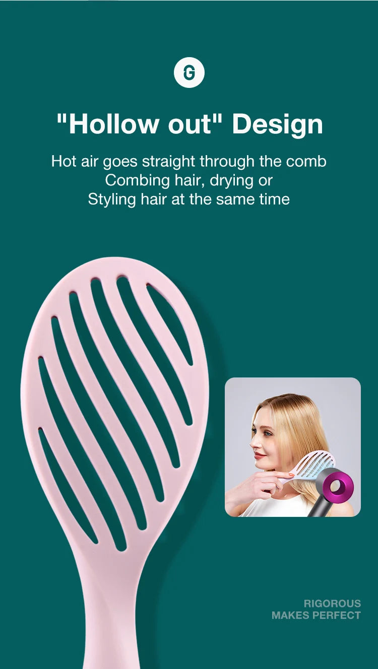 MR.GREEN Vent Hair Brush Detangling Scalp Massage Fast Dry
