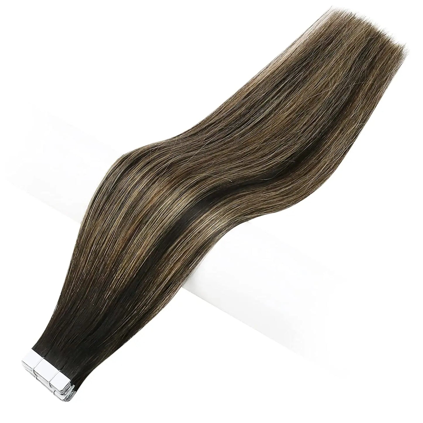 Balayage Tape In Human Hair Extensions – 20Pcs Seamless Remy