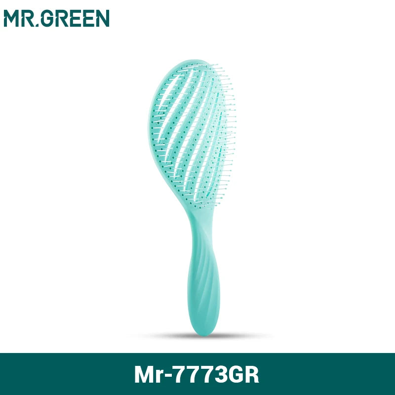 MR.GREEN Vent Hair Brush Detangling Scalp Massage Fast Dry