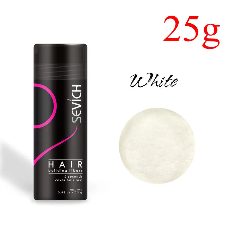 Sevich Hair Building Fiber Applicator Spray Instant Salon Hair Treatment Keratin Powders Hair Regrowth Fiber Thickening 10 Color