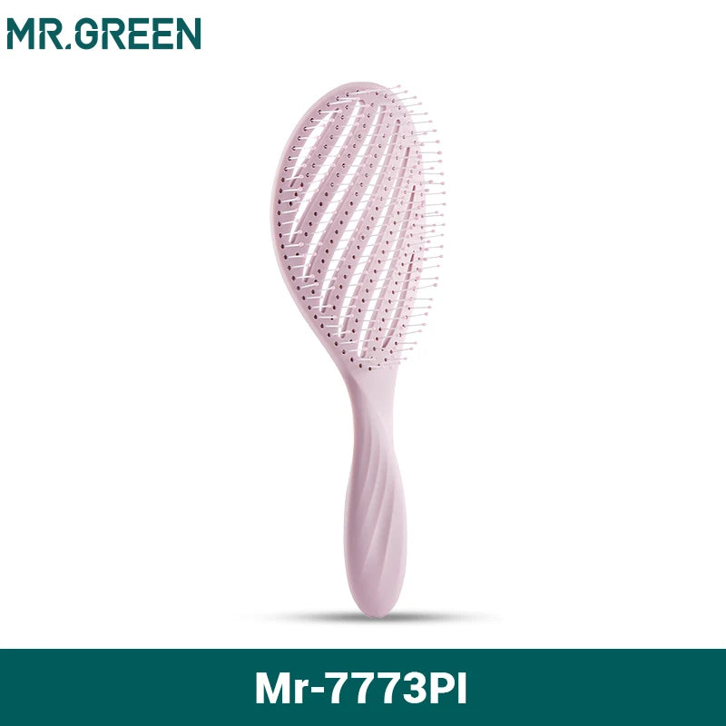 MR.GREEN Vent Hair Brush Detangling Scalp Massage Fast Dry