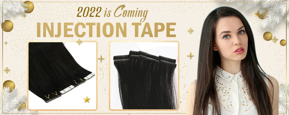 Balayage Tape In Human Hair Extensions – 20Pcs Seamless Remy