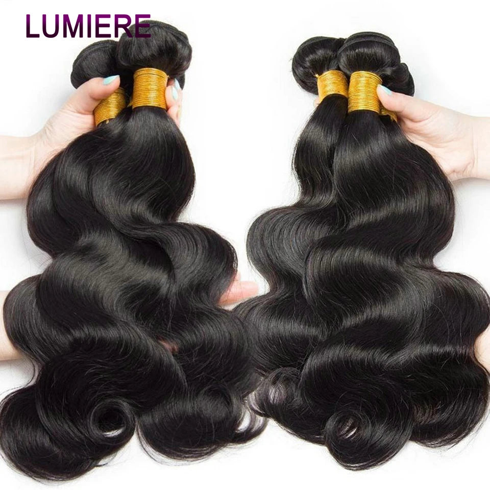 Loose Body Wave Virgin Indian Hair 3/4 Bundles