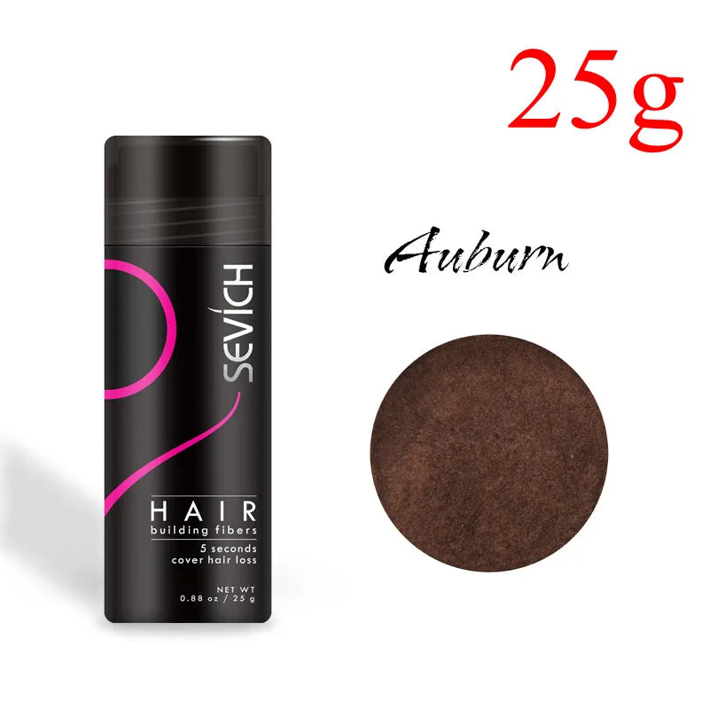 Sevich Hair Building Fiber Applicator Spray Instant Salon Hair Treatment Keratin Powders Hair Regrowth Fiber Thickening 10 Color