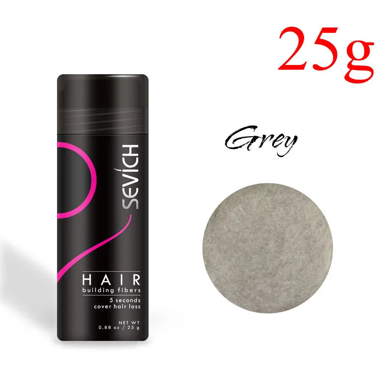 Sevich Hair Building Fiber Applicator Spray Instant Salon Hair Treatment Keratin Powders Hair Regrowth Fiber Thickening 10 Color
