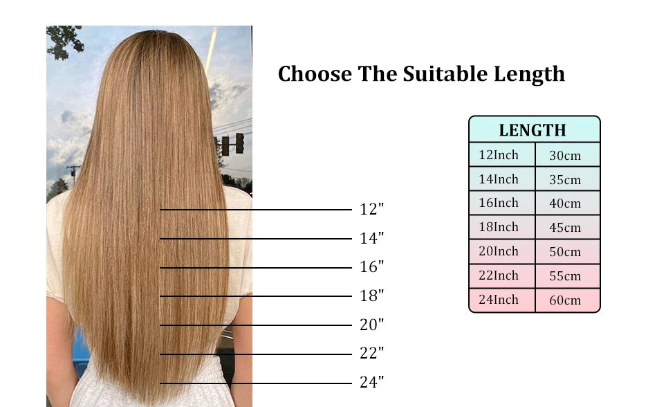 Seamless Clip In Hair Extensions Human Hair Invisible PU Tape In Remy Hair Extensions Ombre Blonde Color Skin Weft  7Pcs 150g