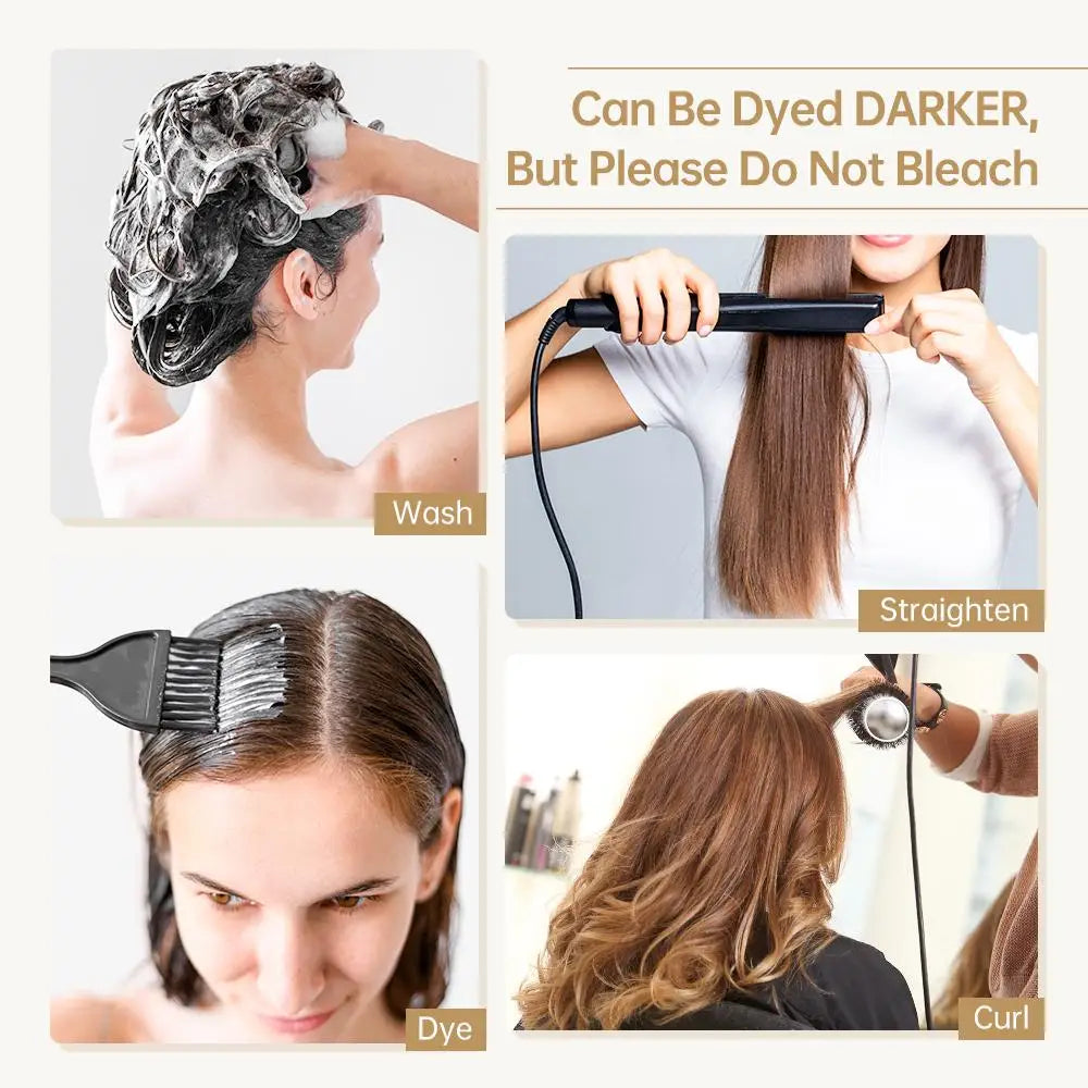 One Piece Invisible Genius Tape In Extensions – Skin Weft Thick Ends Remy