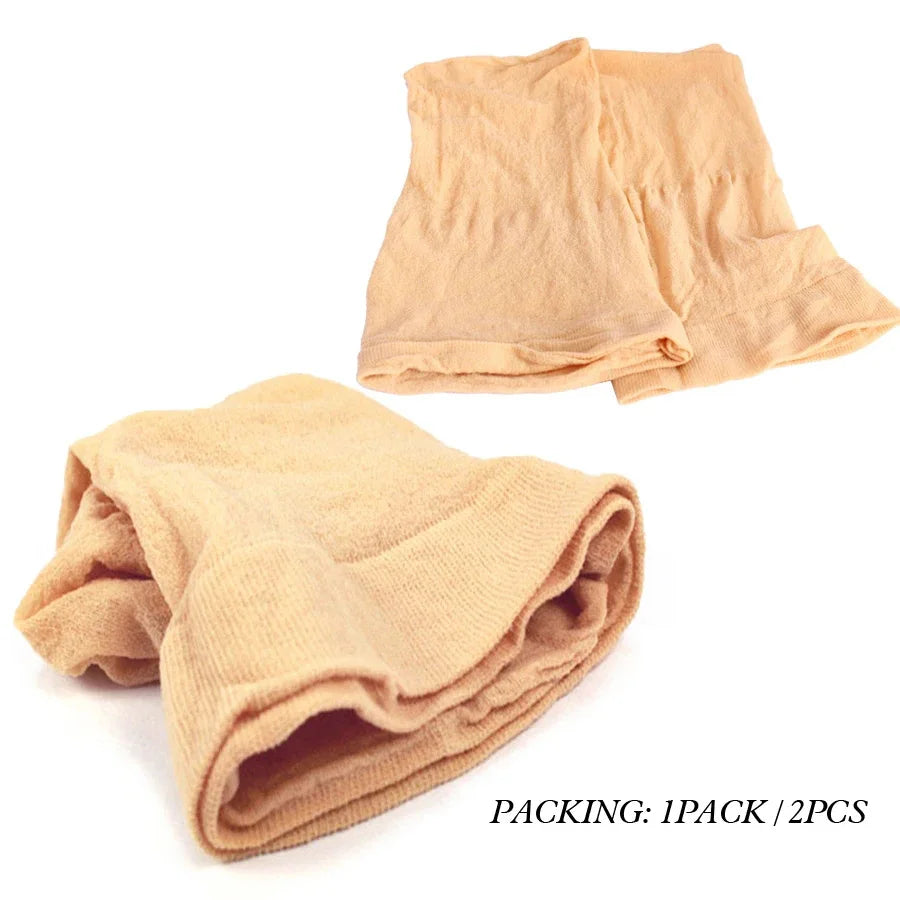 New Stocking Cap For Wigs 2Pcs Cheap Hair Net For Wigs Bald Cap Beige Brown Black Nylon Stocking Wig Cap Stretchy Hair Cap
