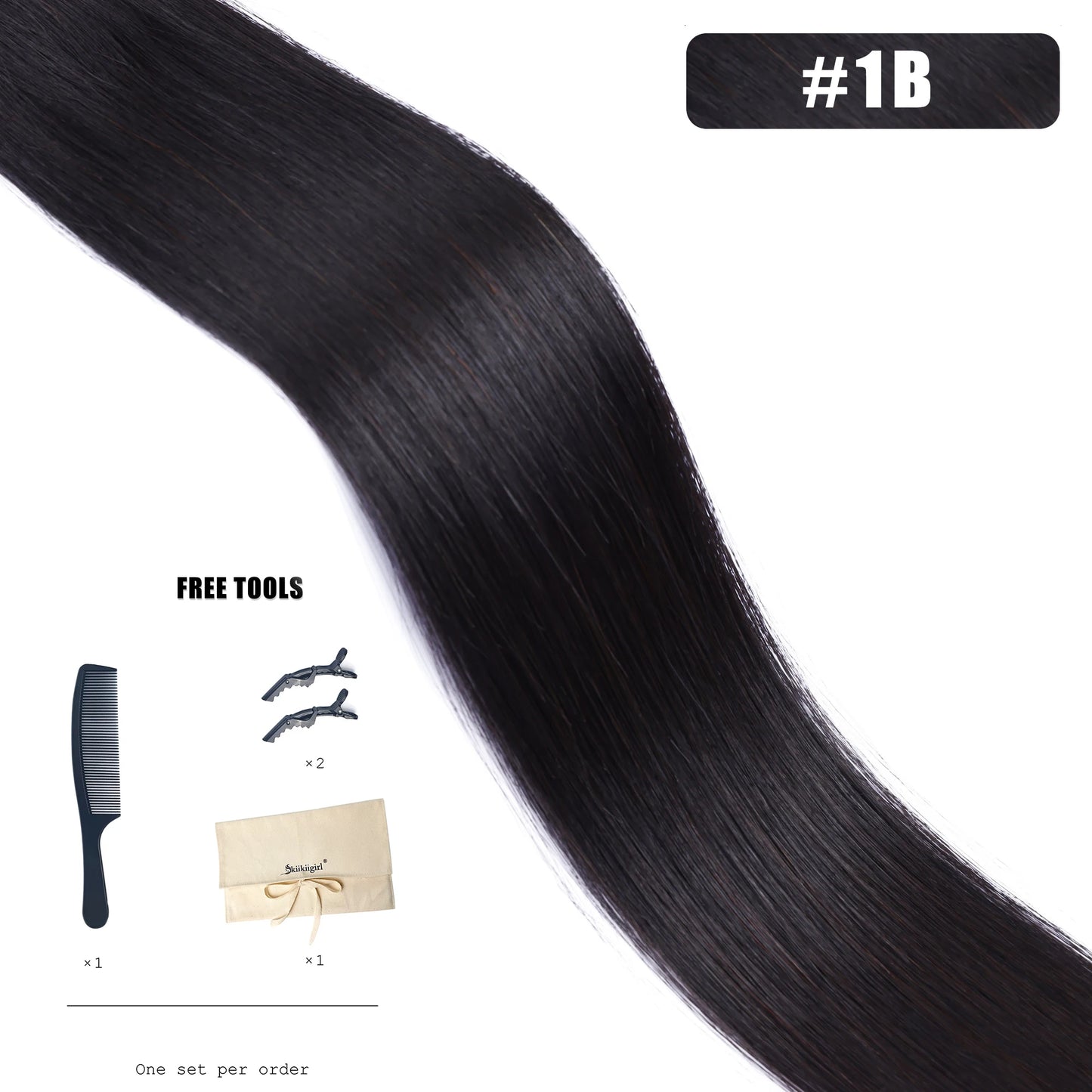 Double Drawn Genius Weft Extensions Blonde Virgin Hair 100g