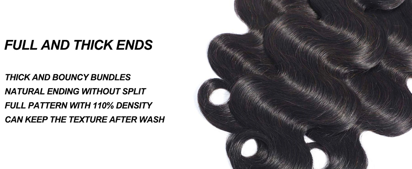 12A Brazilian Body Wave Raw Virgin Human Hair Bundles