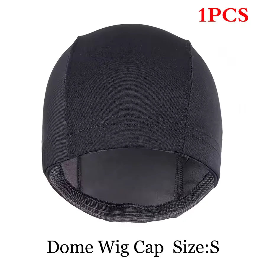 1pcs Wig Cap Professional Wig Making Hair Caps Beige Black Mesh Wig Cap For Making Wigs Good Quality Breathable Elast Hair Caps