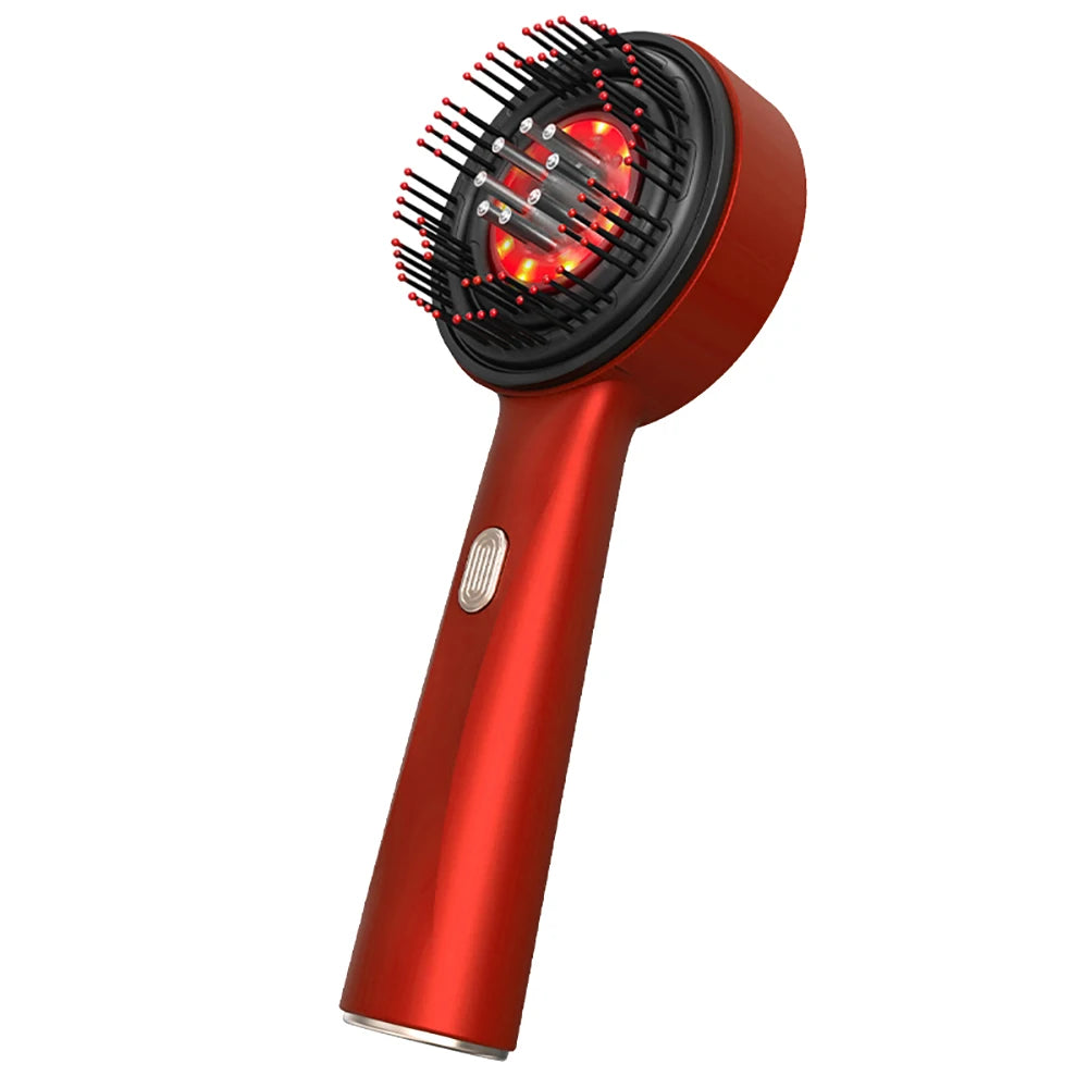 Electric Scalp Massage Comb with Red Light – Hair Growth Brush