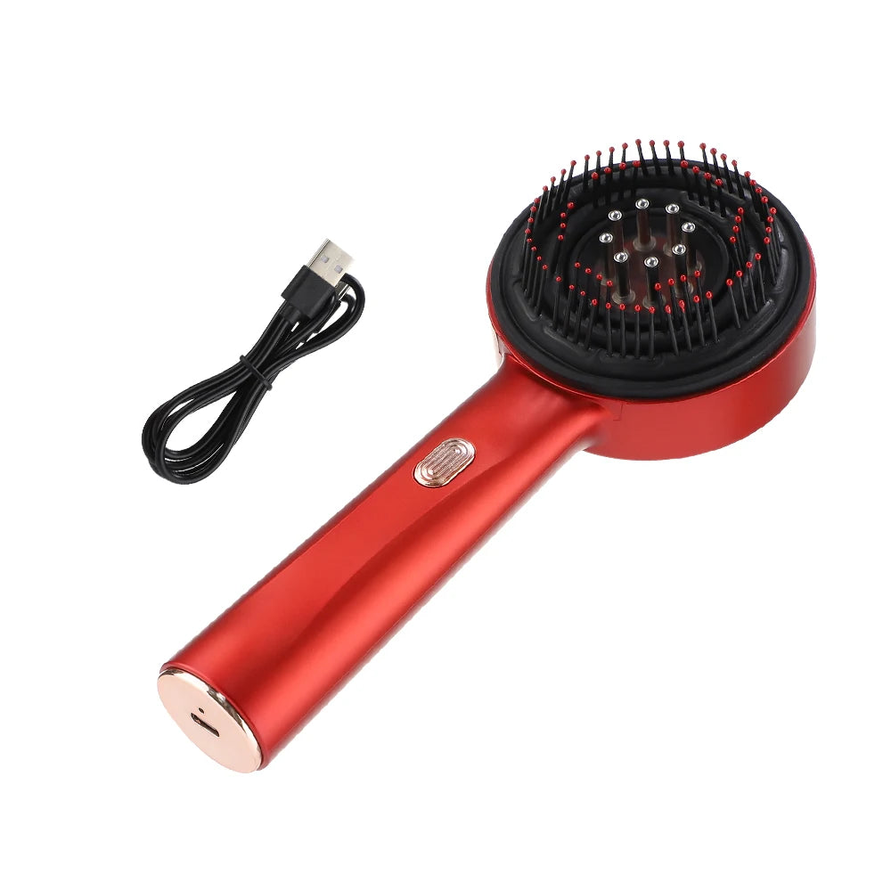 Electric Scalp Massage Comb with Red Light – Hair Growth Brush