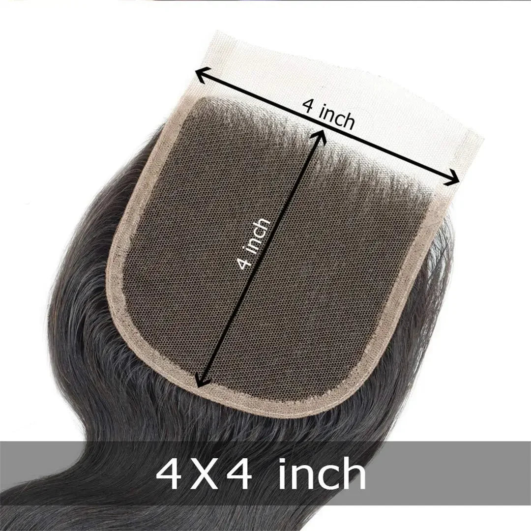 4x4 5x5 Body Wave Closure 6x6 Human Hair Lace Frontal Closure For Women Hair Extensions Swiss Lace  Brazilian Human Hair
