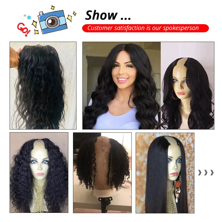3.2x7.7Cm U Part Wig Cap With MONO Net 1Pcs Black Weaving Mesh Lace Wig Cap For Wig Making Stretch Dome Weaving Wig Cap Hairnet