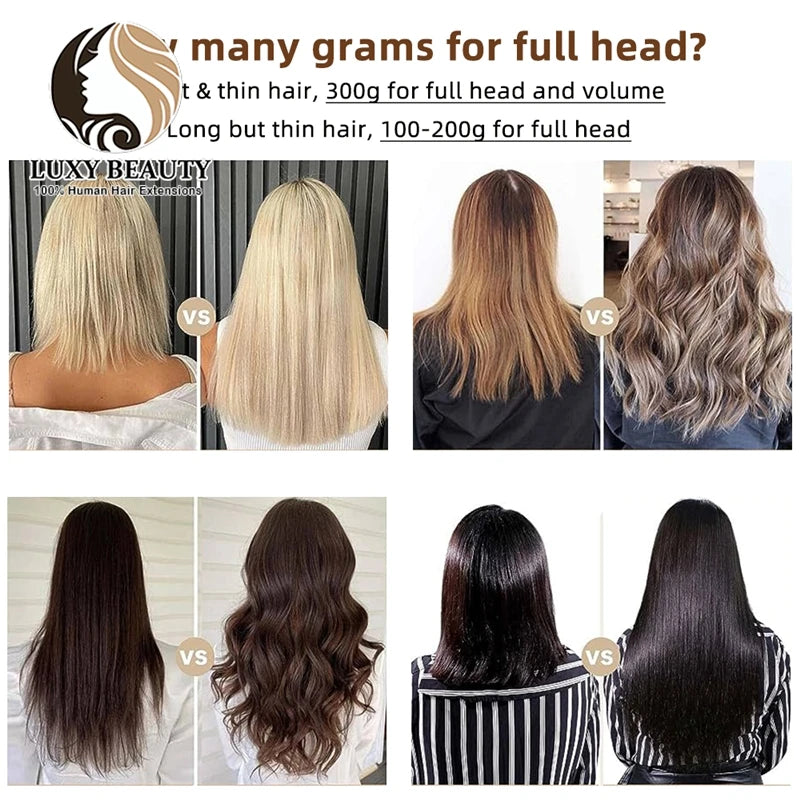 Invisible Tape Weft Human Hair Extensions – Brown Flat Weft