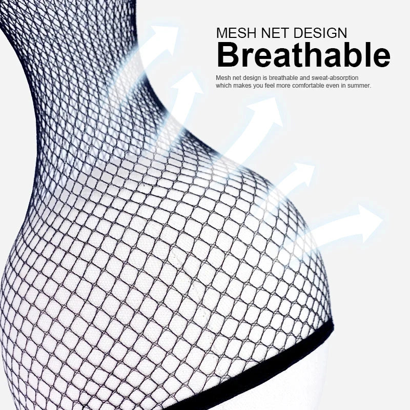 1/3Pcs Black Nylon Mesh Wig Cap Closed End Stretch Hairnet Breathable Wig Liner Accessories for Women