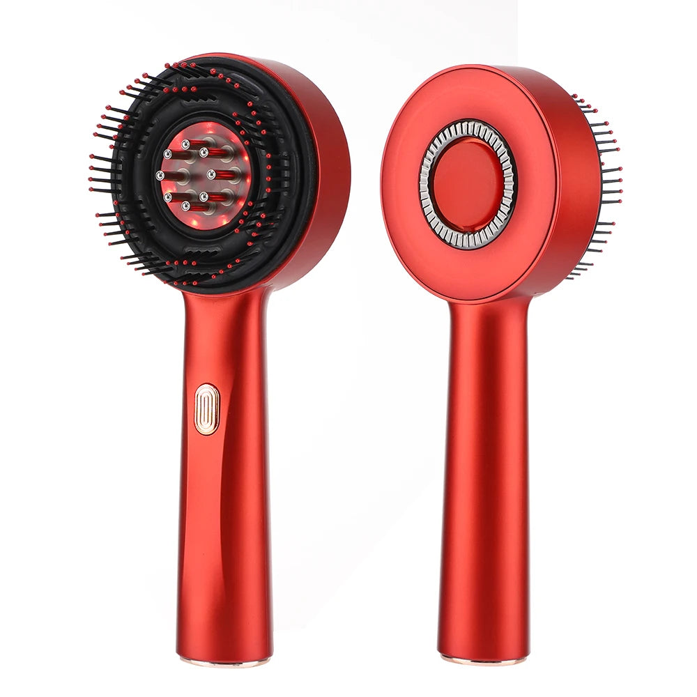 Electric Scalp Massage Comb with Red Light – Hair Growth Brush