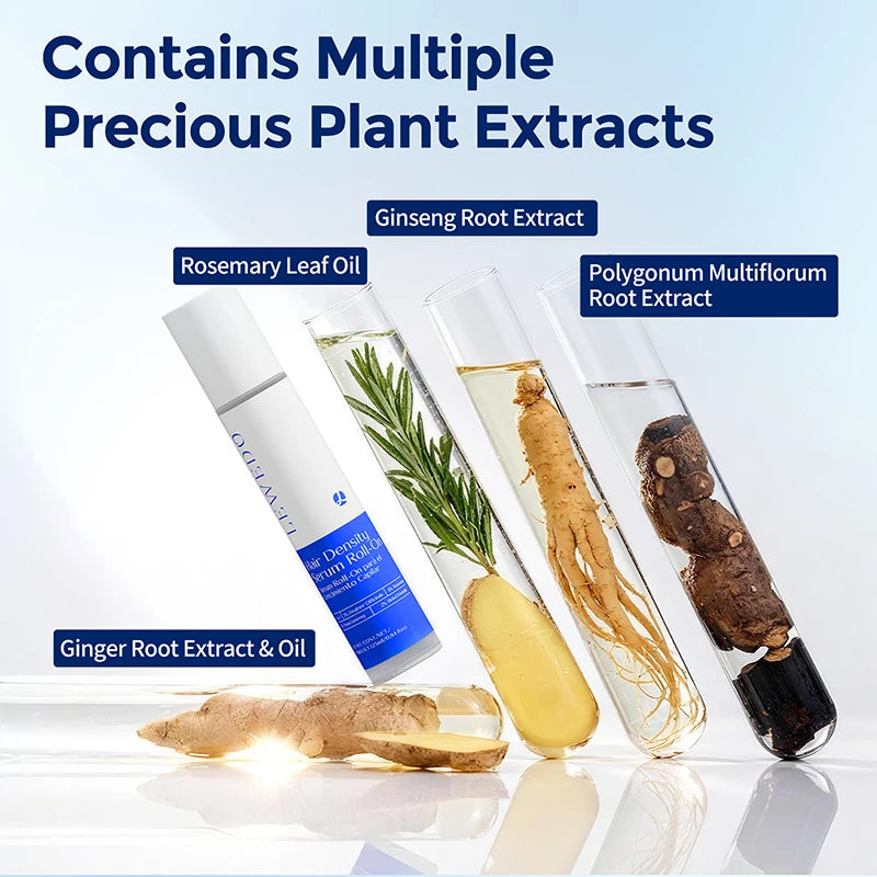 25ml Ginger Hair Growth Oil  Moisturizing Hair Care Essence Hair Loss Prevention Scalp Nourishing Thicken Nourish Hair Serum