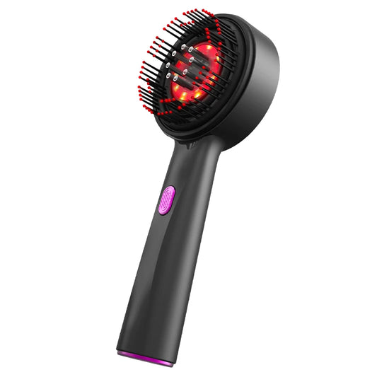 Electric Scalp Massage Comb with Red Light – Hair Growth Brush