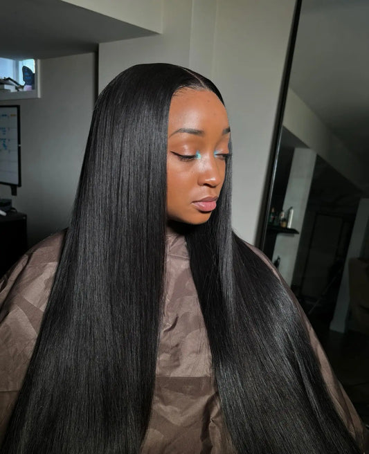 High Density Straight Human Hair Wig | 13x4, 13x6 & 360 Lace