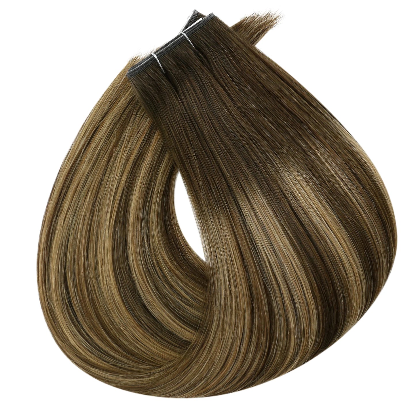 One Piece Invisible Genius Tape In Extensions – Skin Weft Thick Ends Remy