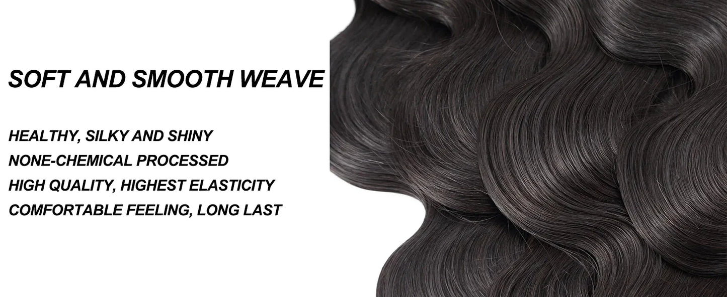 12A Brazilian Body Wave Raw Virgin Human Hair Bundles