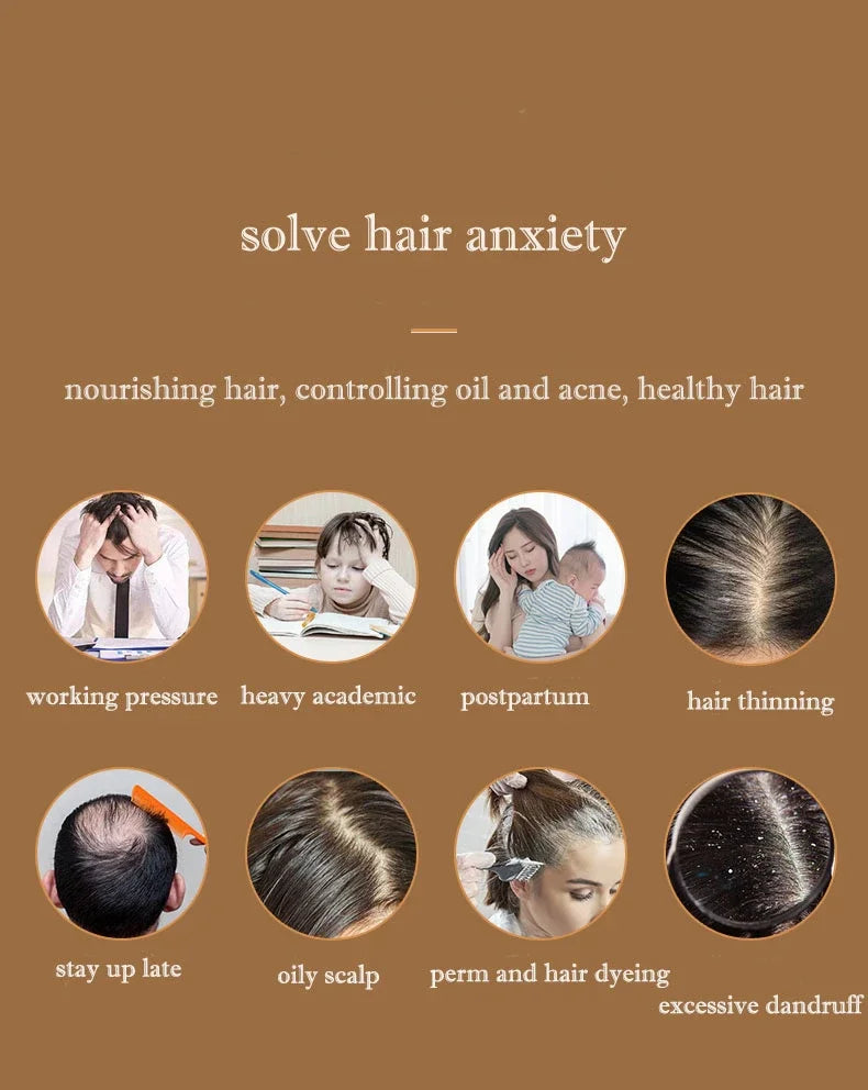 Hair Growth Cap Rechargeable 2000mAh LED Health Light Device Anti Hair Loss Anxiety Stress Reduce Migraine Scalp Relax Massager