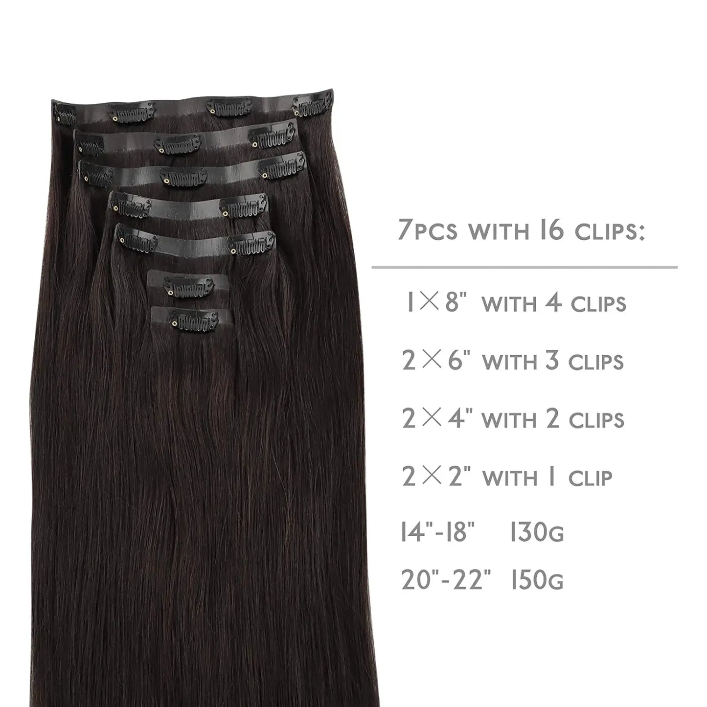 Seamless Clip In Hair Extensions Human Hair Invisible PU Tape In Remy Hair Extensions Ombre Blonde Color Skin Weft  7Pcs 150g