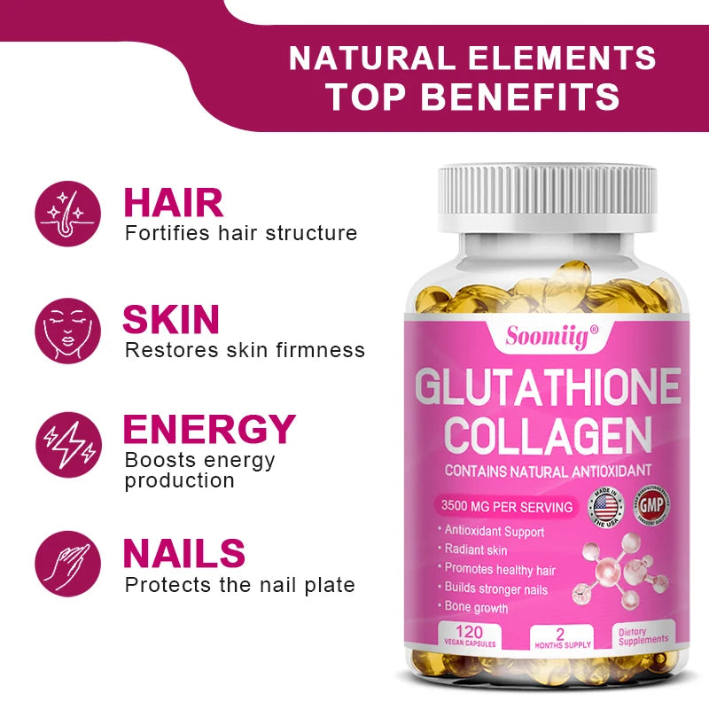 Advanced Hydrolyzed Collagen with Glutathione – Skin & Joint Support
