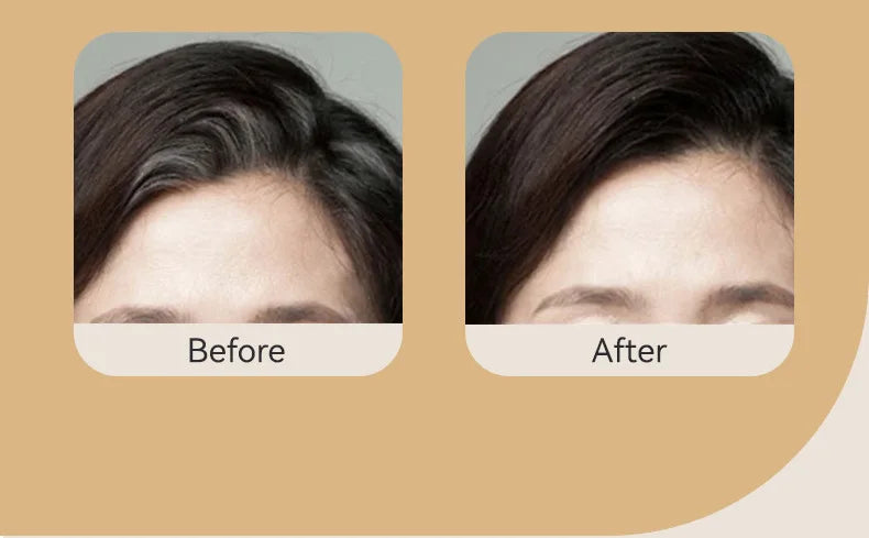 Hair Dye Pen Hair Root Touch Up Black Brown Hair Color Stick Disposable Hair Dye Cream Brush Easy To Carry Magic Stick