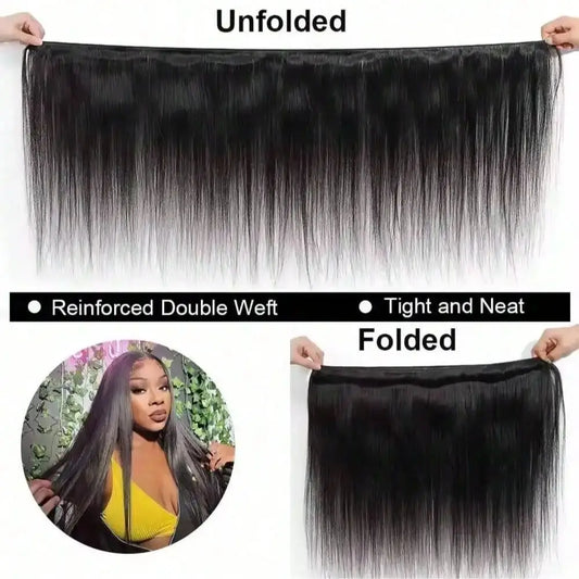 12A Bone Straight Brazilian Human Hair Bundles