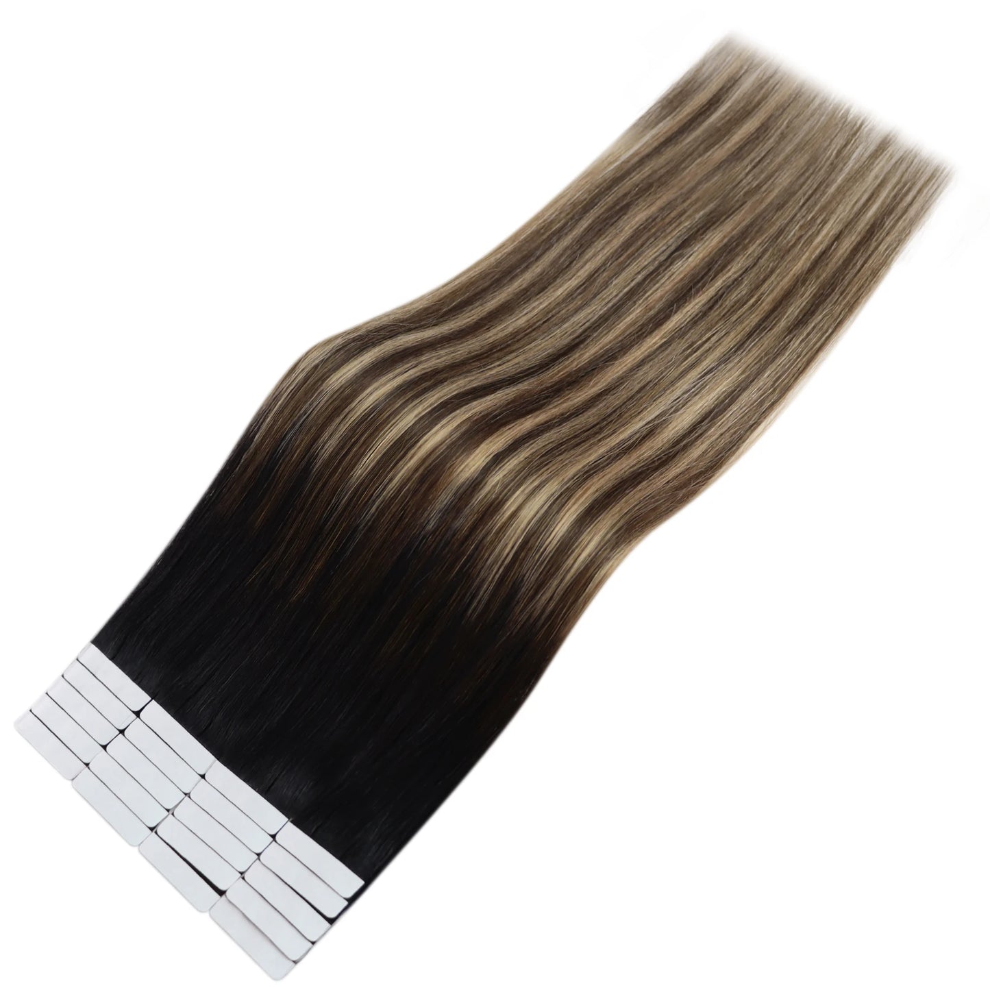 Seamless Skin Weft Tape In Extensions – Real Human Hair Straight