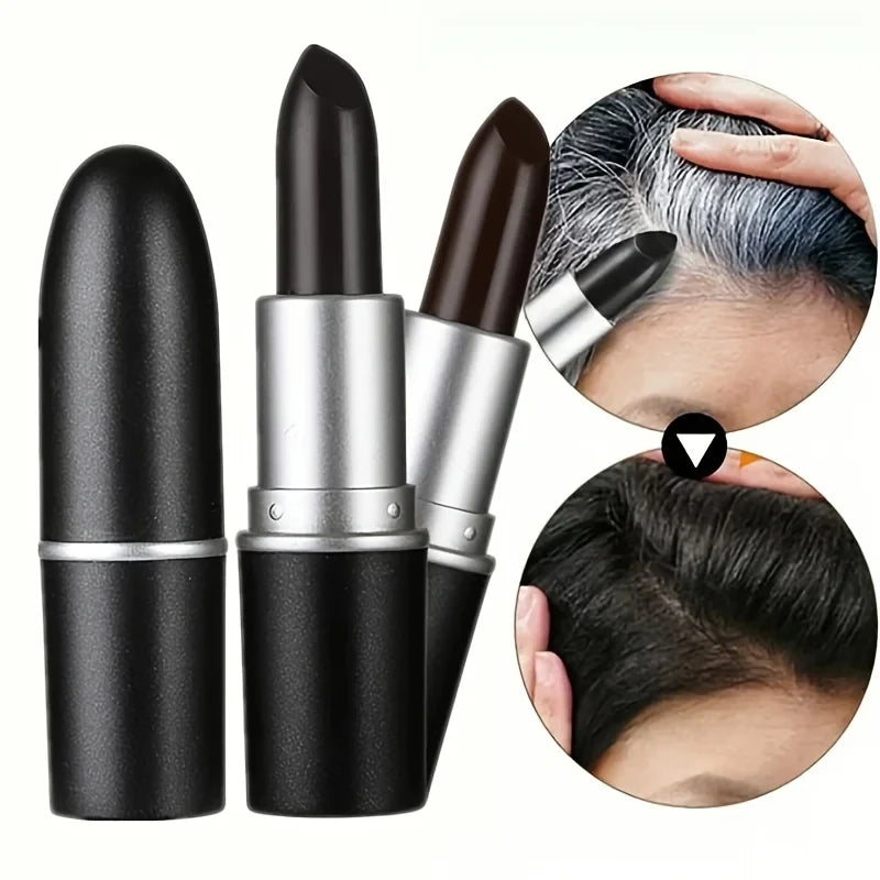 1PC Fast-Acting Temporary Hair Color Pen for Quick Gray Coverage Styling Hair Dye Pen for Easy Touch-ups