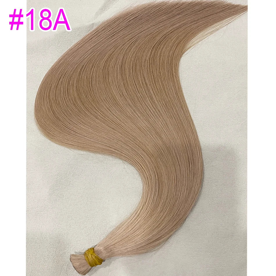 Shinehair Wholesale Straight Human Hair Bulk 100% Real Human Hair Extensions Highlight 16A Natural Black Hair Bundle Blonde 613