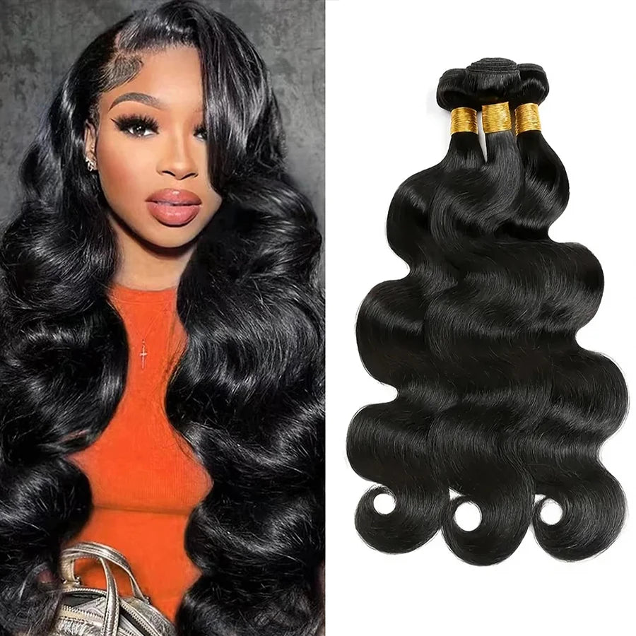 Body Wave Brazilian Hair Bundles – 100% Human Hair
