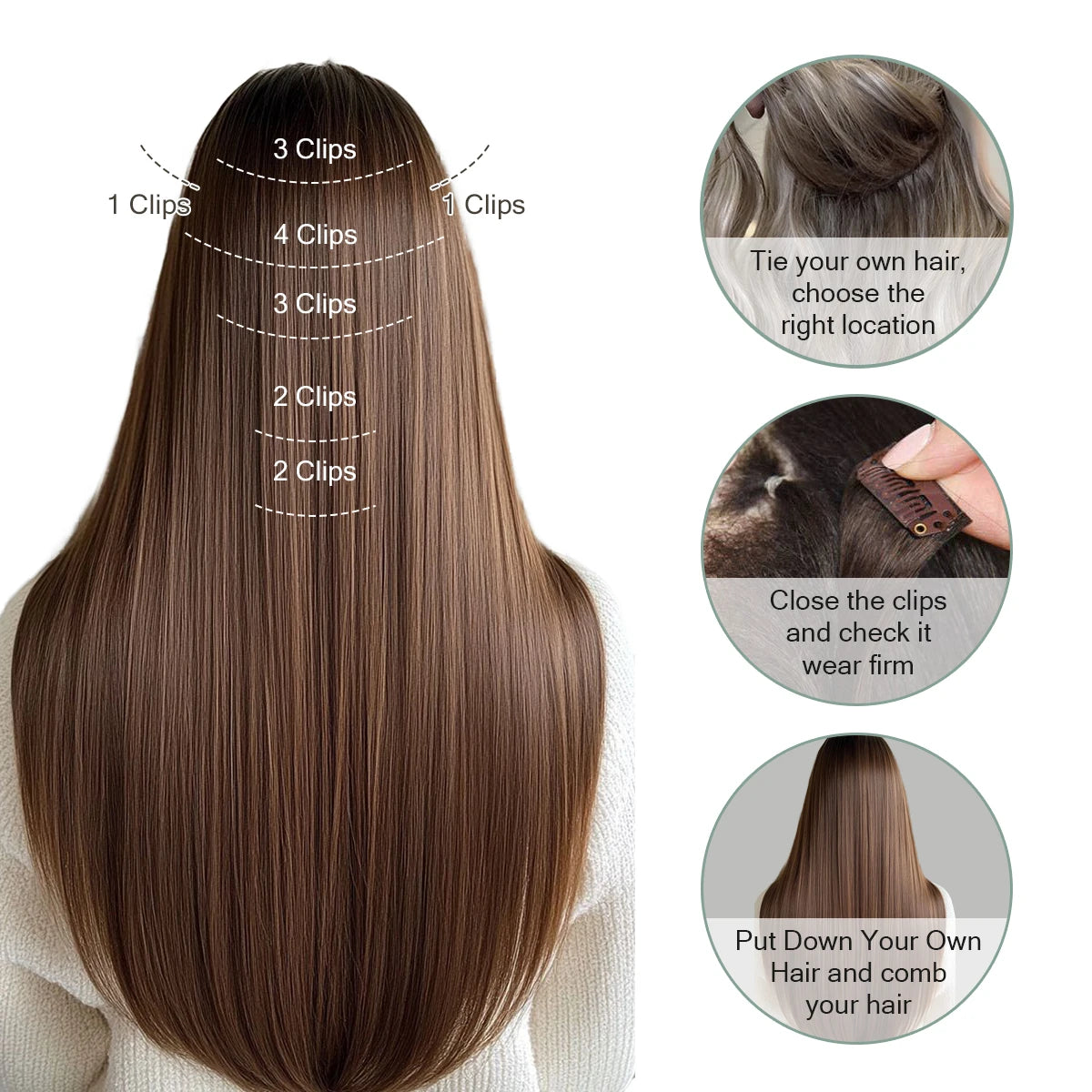 Invisible Seamless PU Clip In Human Hair Extension Tape Weft Clip in Extensions 7Pcs/set 12-24inch 100G 120G Clip on Hair
